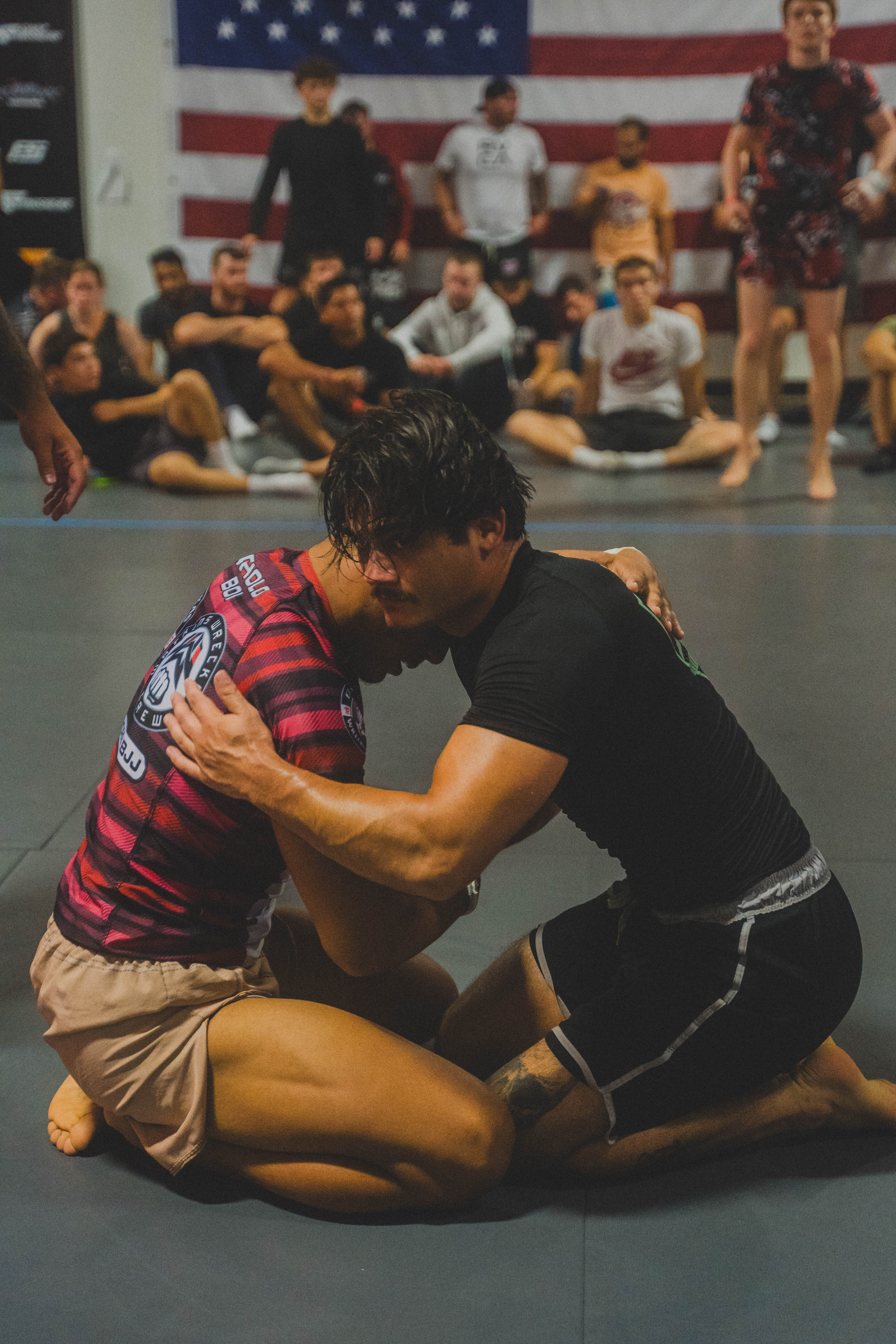 Competition training at The Grappling Academy